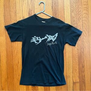 *RARE* Men’s S “GUITAR WOLF - Love Rock” Band T-Shirt, 2004, black w/ grey print